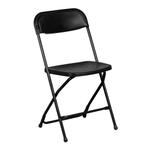 Klapstoel Titan - geheel Zwart (nieuw), Niet ingevuld, Zwart, Niet ingevuld, Nieuw