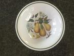Pillivuyt papbordje - klein diep schaaltje - decor Peren, Huis en Inrichting, Keuken | Servies, Ophalen of Verzenden, Zo goed als nieuw