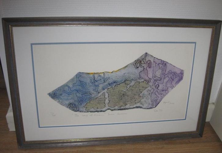 Lika Tov - Zeefdruk/Ets (April-2004 - Oplage 17/40), Antiek en Kunst, Kunst | Etsen en Gravures, Ophalen