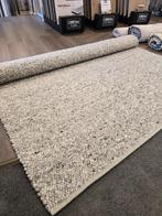 Karpet Basilicaal black warp WOL, Ophalen, 150 tot 200 cm, Grijs, Rechthoekig