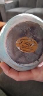 Mooie keramische  Raku vogel, Antiek en Kunst, Ophalen