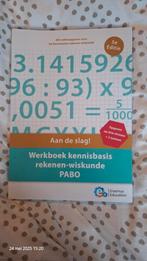 E. Kloet - Werkboek kennisbasis rekenen-wiskunde PABO, Boeken, E. Kloet; N. Wolzak; R. Moraal; Erasmus Education, Ophalen of Verzenden
