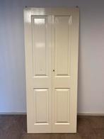 Houten Vouwdeur Crème 820 MM bij 1975 MM, Doe-het-zelf en Verbouw, Deuren en Horren, Ophalen, Gebruikt, 80 tot 100 cm, Binnendeur