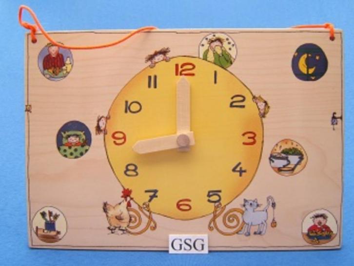 Klok nr. 14160-02, Kinderen en Baby's, Kinderkamer | Inrichting en Decoratie, Zo goed als nieuw, Klok, Ophalen