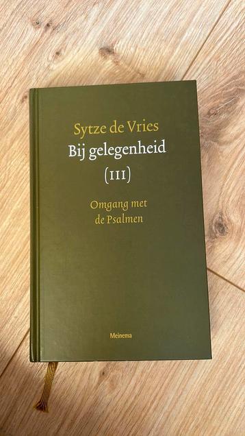 S. de Vries - Deel 3: omgang met de Psalmen beschikbaar voor biedingen