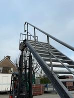 Gegalvaniseerde trap | 357 hoog 113 breed, Ophalen, Gebruikt, Trap, 2 tot 4 meter