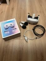 Ocules quest 3s met pc link kabel, Spelcomputers en Games, Virtual Reality, Ophalen, Zo goed als nieuw, VR-bril, Pc