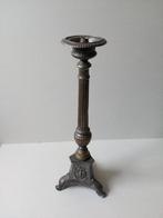 Antieke Franse kerkkandelaar. Koper/brons?, Antiek en Kunst, Ophalen of Verzenden, Koper of Brons