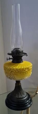 Antieke olielamp, Antiek en Kunst, Ophalen of Verzenden