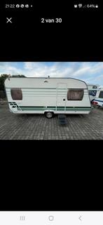 Chateau Calista Chalet 450 2004 met Fan Plus voortent, Caravans en Kamperen, Caravans, Chateau, Treinzit, 750 - 1000 kg, 4 tot 5 meter