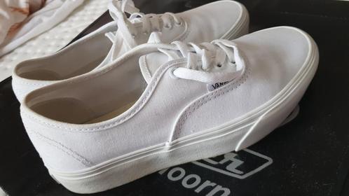 Vans authentic platform true white maat 38,5, Kleding | Heren, Schoenen, Zo goed als nieuw, Wit, Ophalen of Verzenden