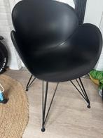 4x eetkamerstoel zwart, Ophalen, Zo goed als nieuw, Zwart, Vier