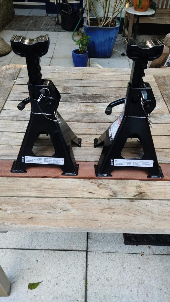 Assteunen set 2 st. 2ton, Auto diversen, Krikken, Nieuw, Ophalen of Verzenden