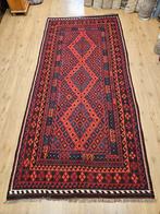Handgeweven oosterse wollen kelim 303x144, Info@SlatsAntiek.nl, 100 tot 150 cm, Vof Slats Antiek, Ophalen of Verzenden