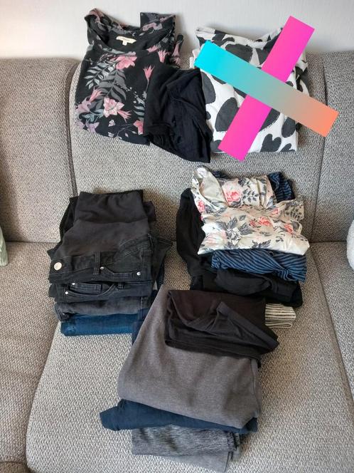 Groot pakket zwangerschapskleding vooral M, Kleding | Dames, Positiekleding, Zo goed als nieuw, Broek of Spijkerbroek, Ophalen of Verzenden