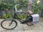 Zwarte Popal meisjes/ tiener fiets (48cm), Gebruikt, Popal, Handrem, Ophalen