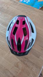 Fietshelm - Roze/Wit - Maat S/M 54-59 cm, Zo goed als nieuw, Crivit, Heer of Dame, Ophalen