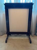 Vrijstaand Mahonie haardscherm in Empire stijl, Antiek en Kunst, Ophalen