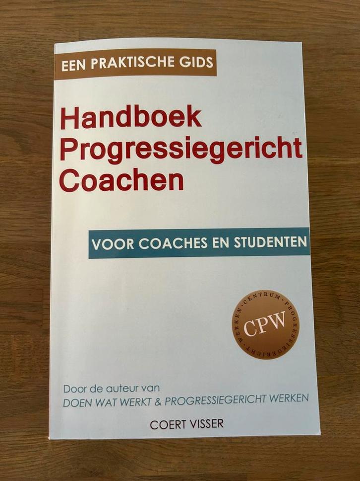 Coert Visser - Handboek Progressiegericht Coachen, Boeken, Advies, Hulp en Training, Zo goed als nieuw, Verzenden