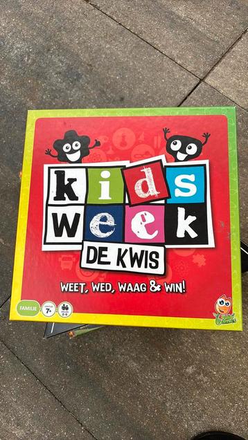 Kids week de kwis beschikbaar voor biedingen