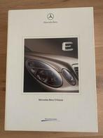 Prachtige Mercedes Benz E-Klasse persmap., Boeken, Auto's | Boeken, Ophalen of Verzenden, Mercedes