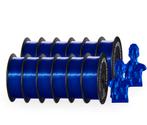 Filament PLA 1.75mm 3D printer 1 kg zwart blauw, Ophalen of Verzenden, Nieuw
