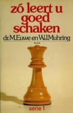 Zó leert u goed schaken - Dr M.Euwe en W.J.Muhring (Serie 1), Schaken, Ophalen of Verzenden, Zo goed als nieuw