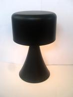 Lampje op batterij / Tafellamp zwart / industrieel / Jusk, Ophalen of Verzenden, Zo goed als nieuw, Metaal, Minder dan 50 cm