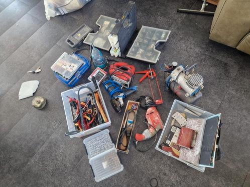 Gereedschap partij of los (boor, makita schuur, compressor), Doe-het-zelf en Verbouw, Gereedschap | Handgereedschap, Gebruikt