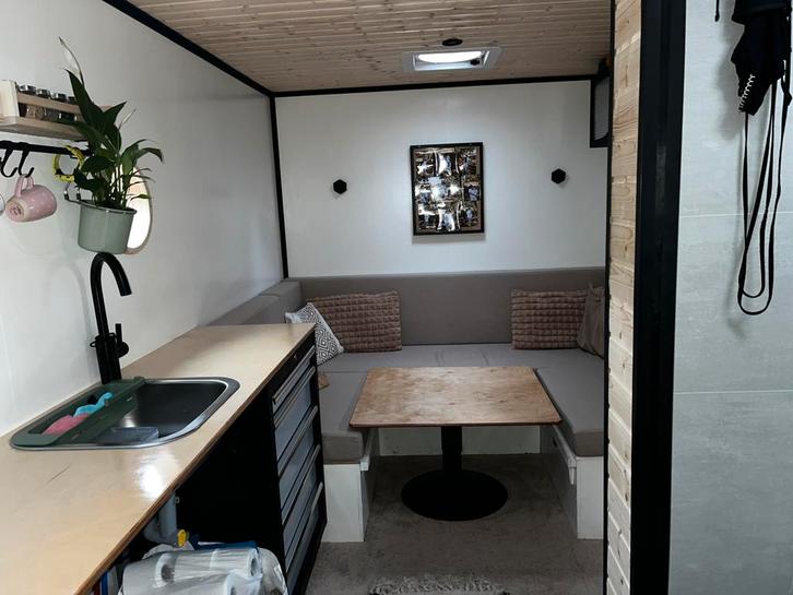 Camper Bakwagen - Volledig ingericht om te wonen, Caravans en Kamperen, Campers, Particulier, tot en met 2, Buscamper of Camperbus