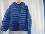 blauwe pufferachtige jas gaatje + inpakzakje mt 44 van Norah, Kleding | Dames, Jassen | Winter, Blauw, Maat 42/44 (L), Ophalen of Verzenden