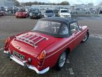 MG B Roadster TARTAN RED BJR 1963 94 PK LINKS GESTUURD! | Wi, 94 pk, Overige carrosserieën, Bedrijf, Handgeschakeld