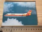 Fokker F28 Empire Airways Vliegtuig Ansichtkaart Luchtvaart, Ophalen of Verzenden, Zo goed als nieuw, Kaart, Foto of Prent