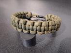 Paracord Armbanden met kunststof sluiting., Ophalen of Verzenden, Nieuw, Kunststof of Plastic