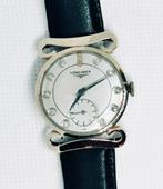 Gouden polshorloge Longines met diamanten, Sieraden, Tassen en Uiterlijk, Horloges | Antiek, Polshorloge, 1930 tot 1960, Ophalen of Verzenden