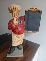 Bakkersbeeld groot, met krijtbord, Ophalen of Verzenden