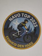 Embleem Navo Nato Top Den Haag Politie Patch, Ophalen of Verzenden, Landmacht, Nederland, Embleem of Badge