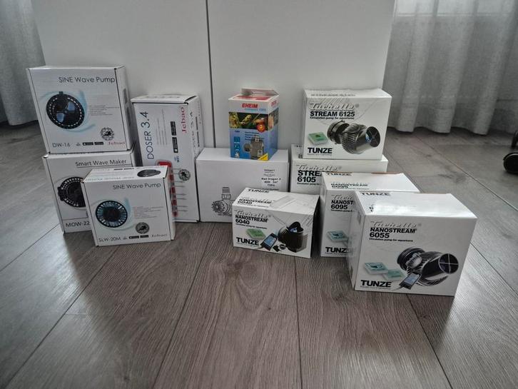 Diversen aquarium pompen en wavemakers, Dieren en Toebehoren, Vissen | Aquaria en Toebehoren, Nieuw, Filter of Co2, Ophalen of Verzenden