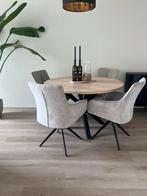 Eettafel Rond 120cm zo goed als nieuw | Zonder stoelen, Huis en Inrichting, Tafels | Eettafels, Ophalen, 100 tot 150 cm, Rond