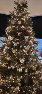 Disney zilverkleurige Mickey Mouse kerstballen en piek, Ophalen, Zo goed als nieuw