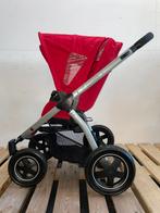 ZGAN - 3 in 1 Maxi Cosi Mura plus rood + autostoel (82), Kinderen en Baby's, Kinderwagen, Maxi-Cosi, Verstelbare duwstang, Zo goed als nieuw