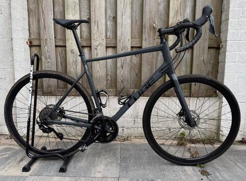 Cube Attain SLX Grey/Black 60cm 2023, Fietsen en Brommers, Fietsen | Racefietsen, Zo goed als nieuw, Heren, Overige merken, Meer dan 20 versnellingen