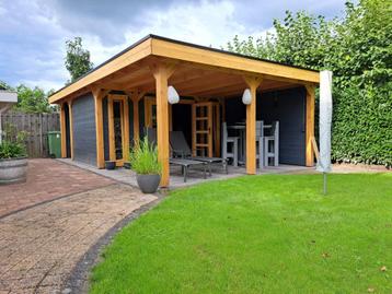  Overkapping met tuinkamer en een berging beschikbaar voor biedingen