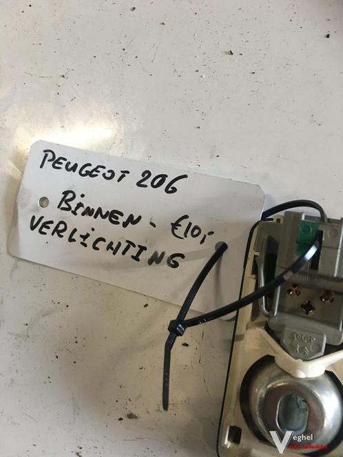 Peugeot 206 2003 Binnenverlichting, Auto-onderdelen, Dashboard en Schakelaars, Gebruikt, Ophalen of Verzenden