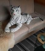 Witte, grote tijger pluche knuffel, Kinderen en Baby's, Speelgoed | Knuffels en Pluche, Ophalen, Zo goed als nieuw, Overige typen