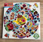 Eeboo ronde puzzel 500 stukjes XL Tea Party, Ophalen of Verzenden, 500 t/m 1500 stukjes, Zo goed als nieuw
