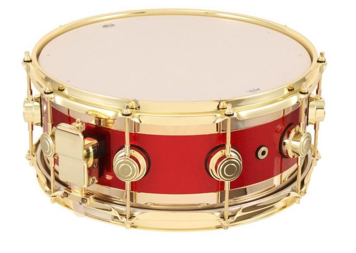 DW Neil Peart Collector's Edge snare Test For Echo 14x6", Muziek en Instrumenten, Instrumenten | Onderdelen, Zo goed als nieuw