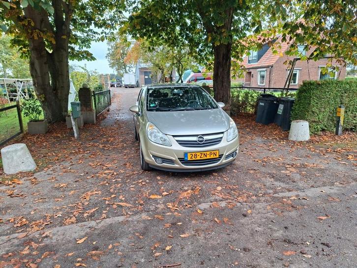 Opel Corsa 1.4 16V 5D 2008 Beige, Auto's, Opel, Bedrijf, Corsa, Benzine, B, Hatchback, Handgeschakeld, Origineel Nederlands, Beige