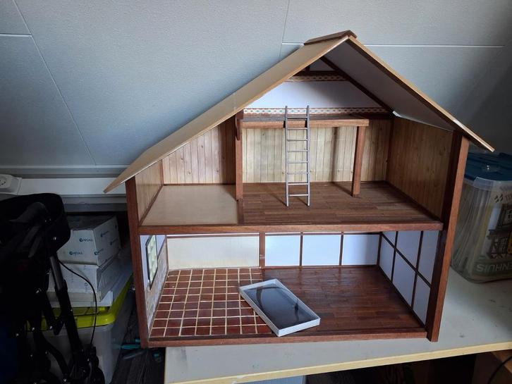 Compleet Poppenhuis Bouwpakket + Meubels, Verzamelen, Poppenhuizen en Toebehoren, Ophalen of Verzenden