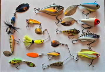 Set bladebaits, pilkers, spinnerbaits beschikbaar voor biedingen